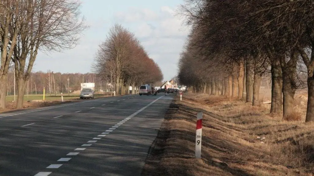 Droga krajowa nr 6 jest zablokowana