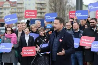 Trzaskowski na kampanijnym szlaku