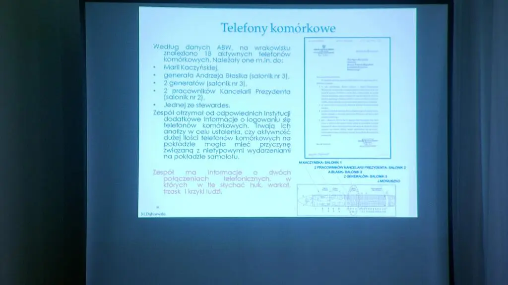 Eksperci podkomisji o telefonach z samolotu