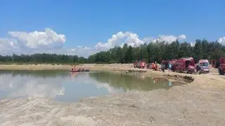 Operator ładowarki utonął w Radłowie koło Tarnowa