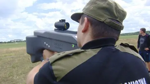Neutralizator ręczny ma zasięg do 1,7 kilometra 