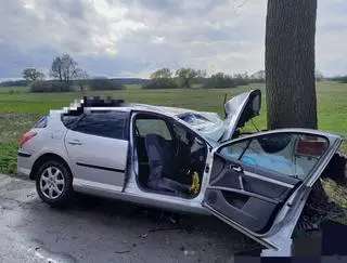 Dwie osoby zginęły w wypadku drogowym w Stężycy