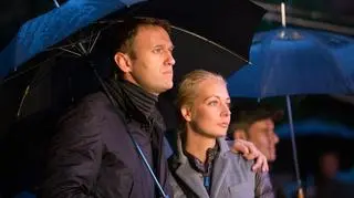 Nawalny z żoną w 2013 roku