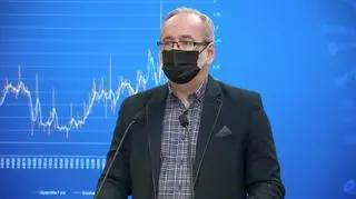 Niedzielski: Omikron stał się faktem. Stanowi w strukturze naszego genomu ponad 20 procent (nagranie archiwalne)