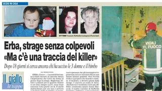 "Erba, wciąż nie znaleziono winnych tej rzezi"