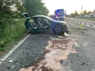 W wypadku zginęła pasażerka fiata