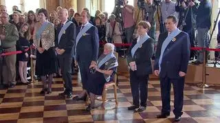 Prezydent wręczył Ordery Orła Białego