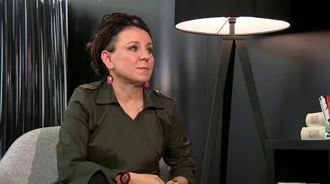 "Polska jest podzielona". Olga Tokarczuk gościem "Faktów po Faktach"