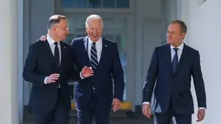 Andrzej Duda, Joe Biden, Donald Tusk