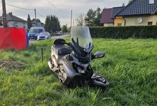 W wypadku zginął motocyklista