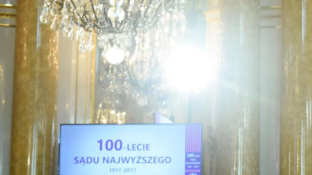 Powitanie profesora Strzembosza