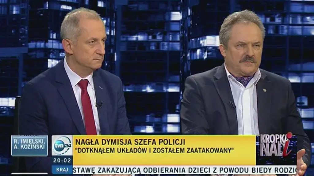 Jakubiak: insp. Maj jako szef policji zaczął źle i skończył źle