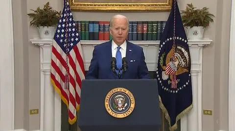 Joe Biden o wsparciu dla Ukraińców