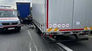 Łódzkie. Tragiczny wypadek na A2 w stronę Poznania