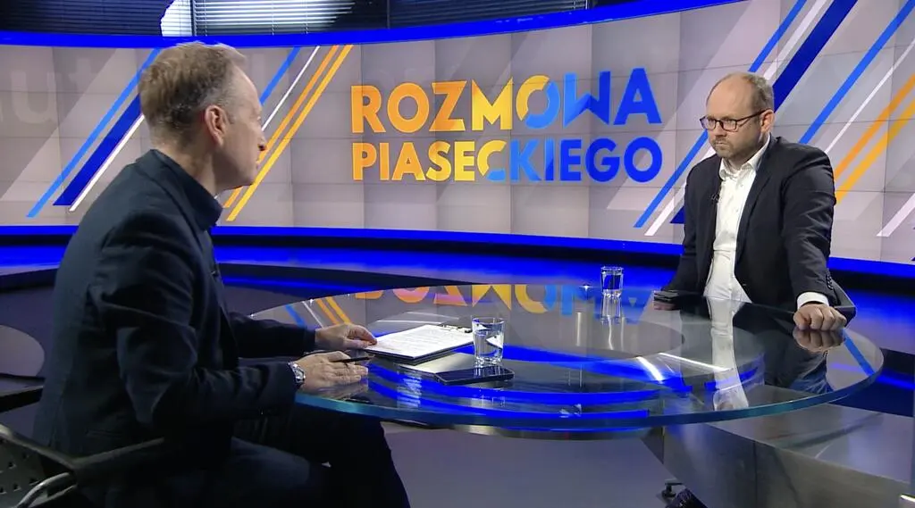 Marcin Przydacz, wiceminister spraw zagranicznych w "Rozmowie Piaseckiego" w TVN24