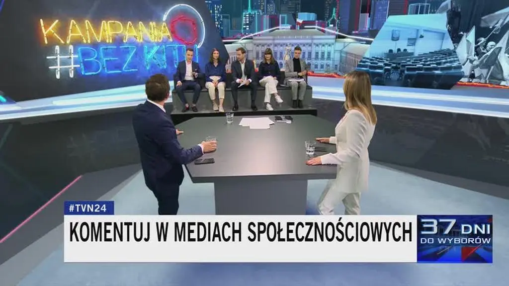 Scysja między Radomirem Witem a posłem Zbigniewem Girzyńskim, któremu pytania zadawał jego asystent