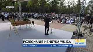 Przemówienie prof. Krzysztofa Meissnera na uroczystościach pogrzebowych Henryka Wujca