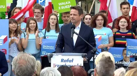 Trzaskowski w Ciechanowie 