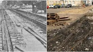 Torowisko na moście Uniwersyteckim