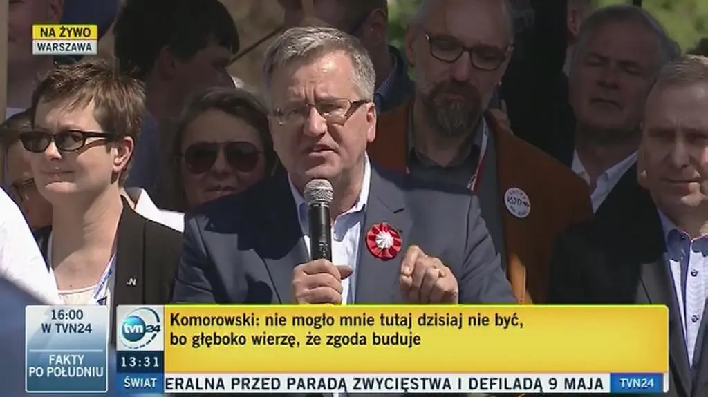 "Jesteśmy razem w imię wielkiej idei, której na imię wolność"