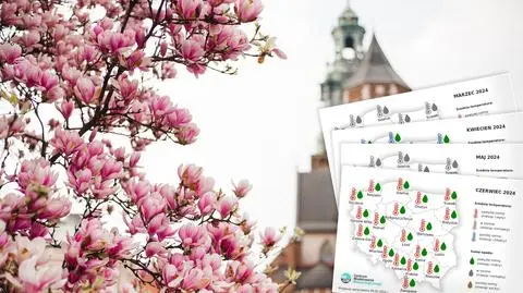 Pogoda na wiosnę 2024. Jeden miesiąc zapowiada się goręcej i bardziej mokro niż zazwyczaj