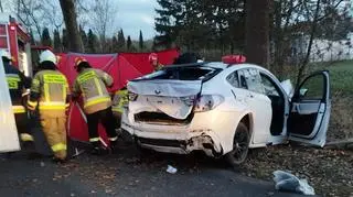 Tragiczny wypadek koło Poddębic