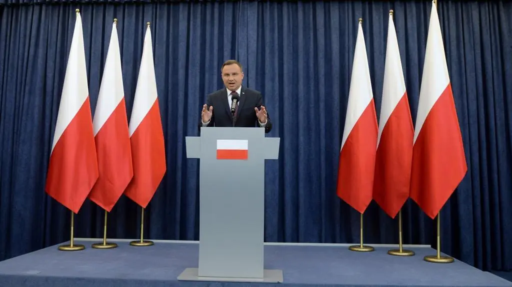 Całe wystąpienie prezydenta Andrzeja Dudy