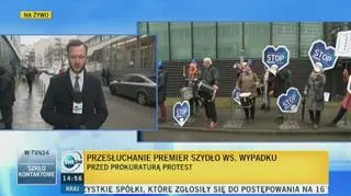 Prokurator dziękuje dziennikarzom TVN24. Za dotarcie do świadka wypadku Szydło