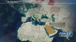 Plan wizyty Donalda Trumpa