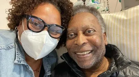 Pele "wraca do zdrowia" po operacji usunięcia guza okrężnicy