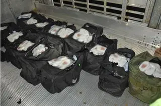 Ładunek ważyły 244,5 kilogramy