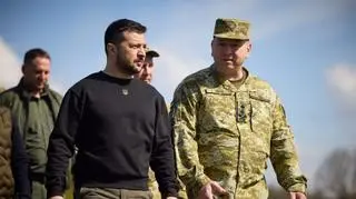 Wołodymyr Zełenski odwiedza tereny odbite z rąk rosyjskich okupantów 