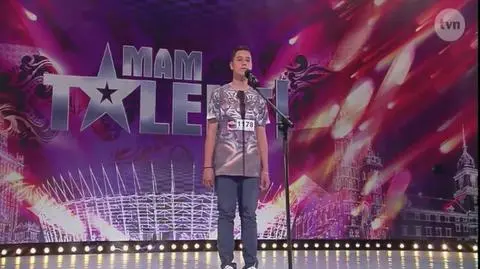 Niesamowity 14-latek zaczarował jury