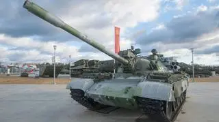 Rosyjski czołg T-55. Zdjęcie ilustracyjne 