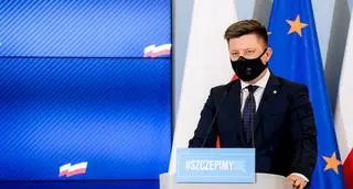 Michał Dworczyk, szef kancelarii premiera, pełnomocnik do spraw programu szczepień