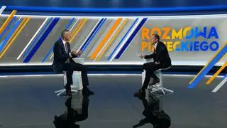 Paweł Poncyljusz w "Rozmowie Piaseckiego" w TVN24