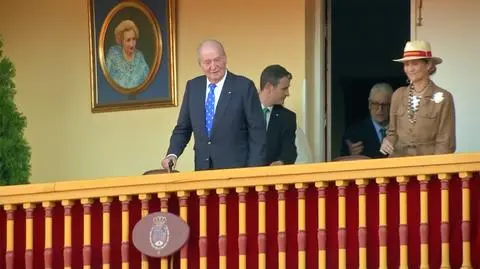 Były król Juan Carlos Burbon