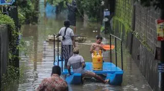 Powodzie na Sri Lance 