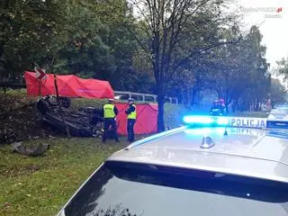 W wypadku zginęło dwóch młodych mężczyzn