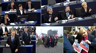 Kożuszek dla europosła, spotkanie w windzie, hymn. Debata od kuchni