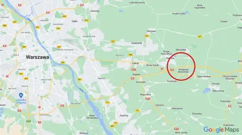 Pieszy potrącony na autostradzie. Wysiadł z ciężarówki
