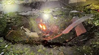 Budynki mieszkalne i stacja benzynowa. Kolejne ataki Rosji