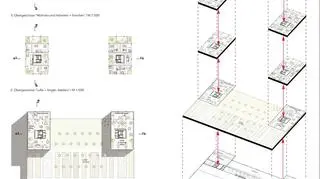 Praca konkursowa wygrała w dziedzinie architektury