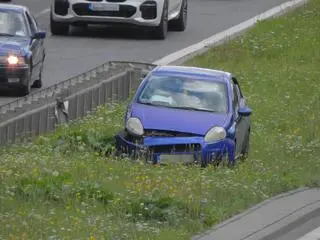 Utrudnienia po zderzeniu na Wisłostradzie