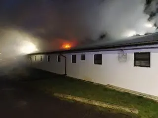 Pożar wybuchł w hali produkcyjnej 