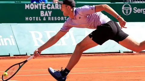 Hurkacz za burtą w Monte Carlo. Nie wykorzystał piłki meczowej