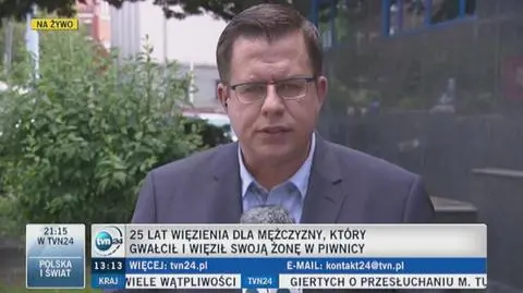 25 lat więzienia dla mężczyzny który więził żonę