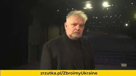 Krzysztof Globisz wspiera zbiórkę na rzecz helikopterów na pomoc dla ukraińskich żołnierzy
