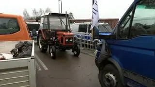 Kolejny dzień protestów rolników w Hrubieszowie 