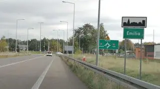 Zamknięty węzeł Emilia na A2